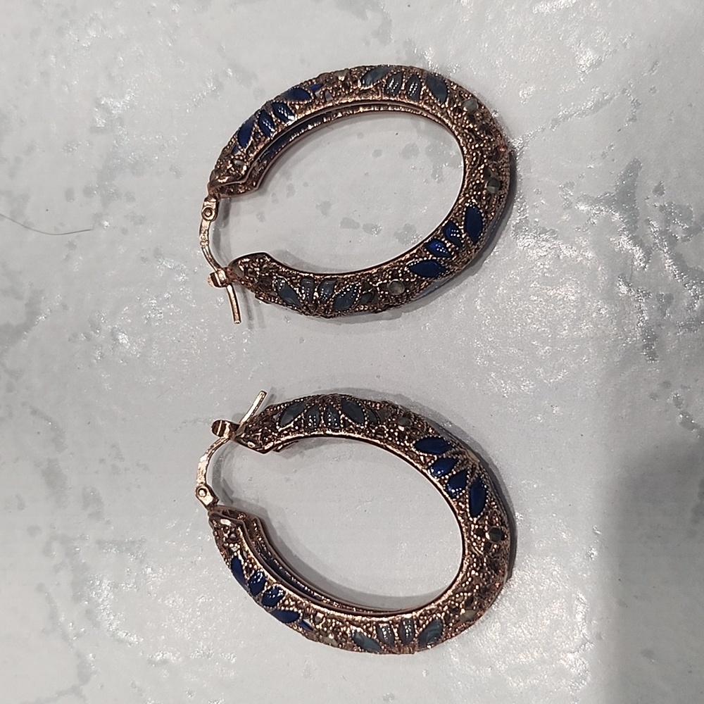 925 Italy beautiful earrings